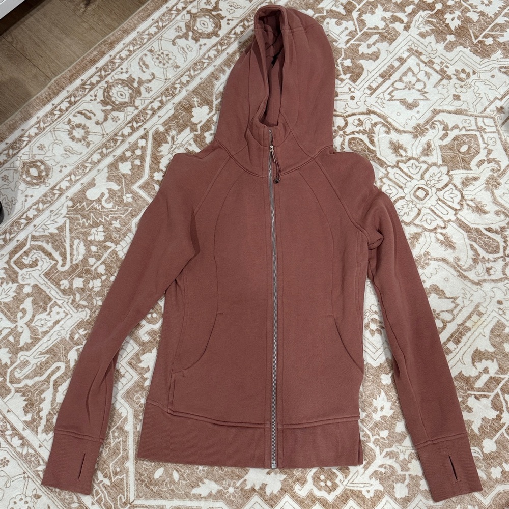 Lululemon Scuba Hoodie Light Cotton Fleece Spiced Chai